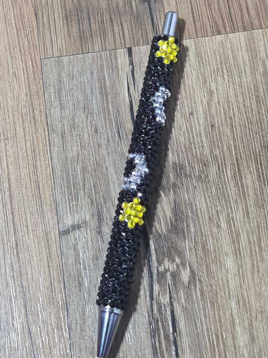 Midnight Wishes Rhinestone Pen