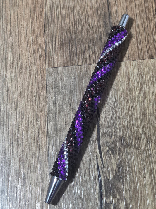 Dark Enchantment Rhinestone Pen