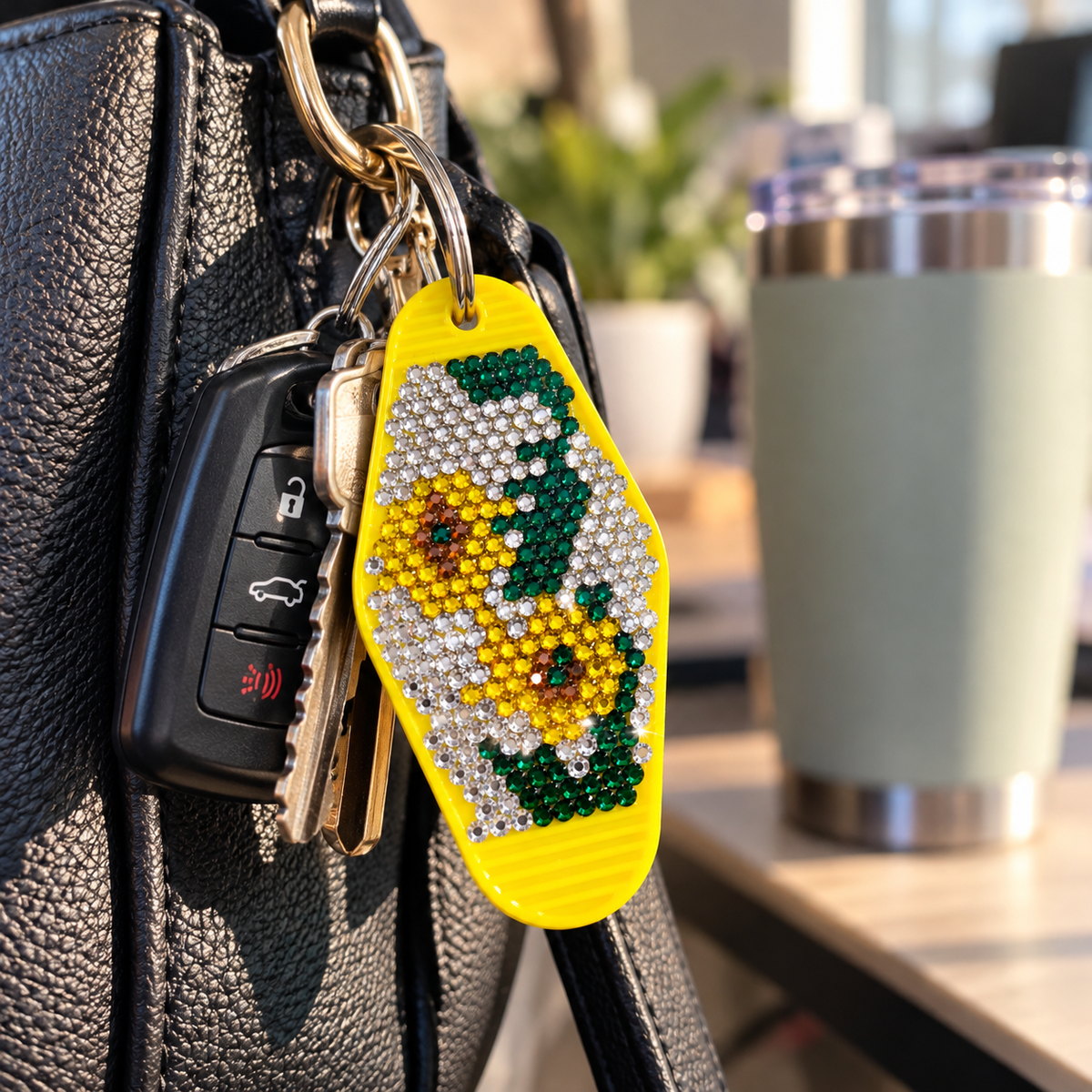 Sunflower Spark Rhinestone Accessory Collection